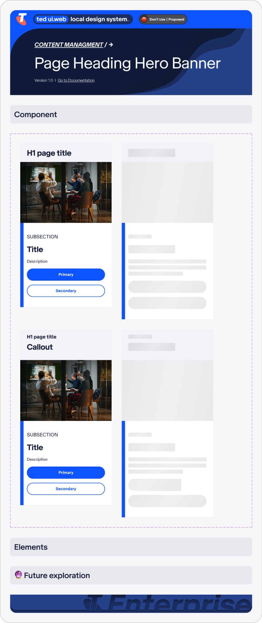 Page Heading Hero Banner